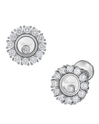 Серьги Chopard Happy Diamonds Icons Joaillerie Earrings 83A609-1001