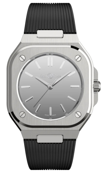 Bell & Ross BR-05 Grey Mirror Steel 40 mm BR05A-MI-ST/SRB
