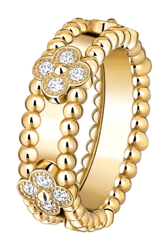 Кольцо Van Cleef & Arpels Perlee Sweet Clovers VCARPJMZ00