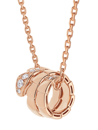 Подвеска Bvlgari Serpenti Viper Pendant Necklace 357794