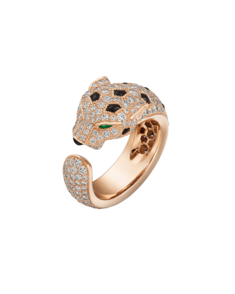 Кольцо Cartier Panthere de Cartier Paved Ring Medium Model N4804900
