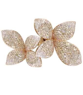 Кольцо Pasquale Bruni Giardini Segreti Double Flower Ring 15250R