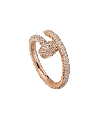 Кольцо Cartier Juste un Clou Paved Ring Classic N4748600