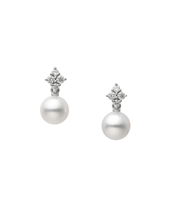 Серьги Mikimoto Pierced Earrings PE-1753CU