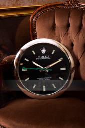 Настенные часы Rolex Milgauss Black Dial Z-Green