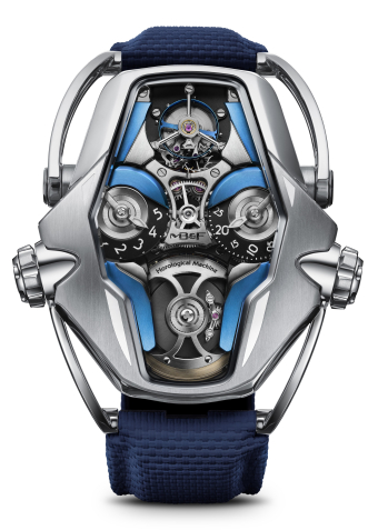 MB&F Horological Machines 49.3 x 43.6 mm HM12 The Guardian Blue
