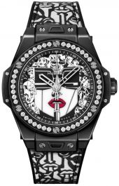 Hublot Big Bang One Click Marc Ferrero Ceramic Black and White 39 mm 465.CX.1120.VR.1204.LIP20