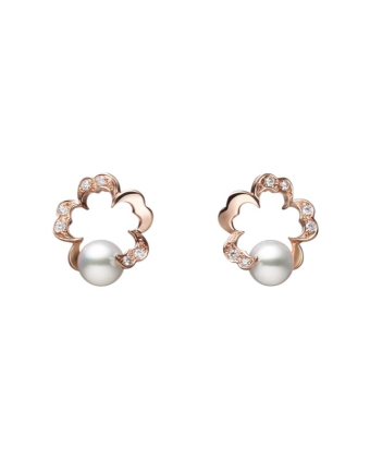 Серьги Mikimoto Pierced Earrings PE-1745PI