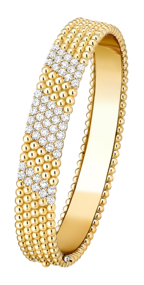 Браслет Van Cleef & Arpels Perlee Diamants Medium VCARPFYE00