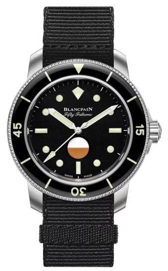 Blancpain Fifty Fathoms MIL-SPEC Hodinkee 40.3 mm 5008 11B30 NABA