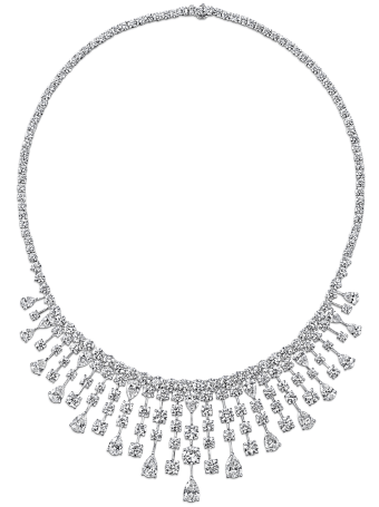 Колье Graff Classic Graff Multi-shape Fringe Necklace
