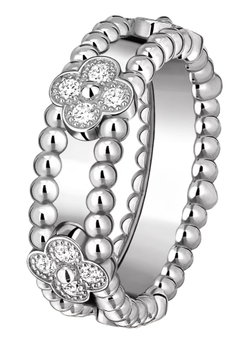 Кольцо Van Cleef & Arpels Perlee Sweet Clovers VCARP6MN00