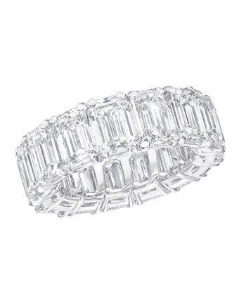 Обручальное кольцо Graff Classic Graff Emerald Cut Diamond Wedding Band RGET099