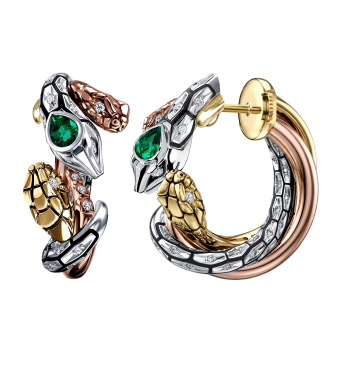 Серьги Roman Nikonov "Змеиный след" RN290101