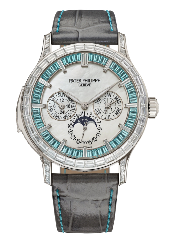 Patek Philippe Grand Complications Minute Repeater Perpetual Calendar Haute Joaillerie 42 mm 5374/400P-001