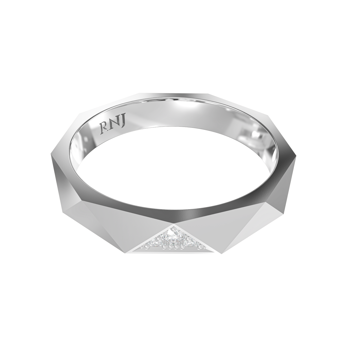 Обручальное кольцо "Призма" Roman Nikonov RBJWB102WD/G1W