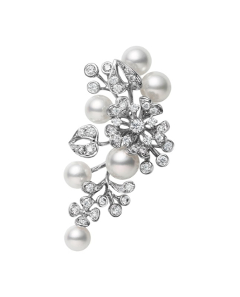 Брошь Mikimoto Bloom Brooch PB-1942U