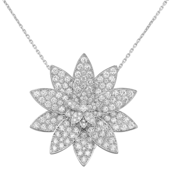 Брошь-подвеска Van Cleef & Arpels Lotus Large VCARO6P700