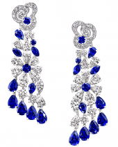 Серьги Graff Nuage Cascade Earrings