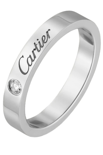 Обручальное кольцо Cartier C de Cartier 1 Diamond B4051352