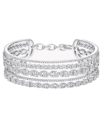 Браслет Graff Tribal Gateway Five Row Diamond Bangle RGB494