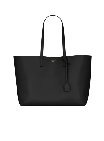 Сумка Saint Laurent  Shopping Saint Laurent In Leather Black