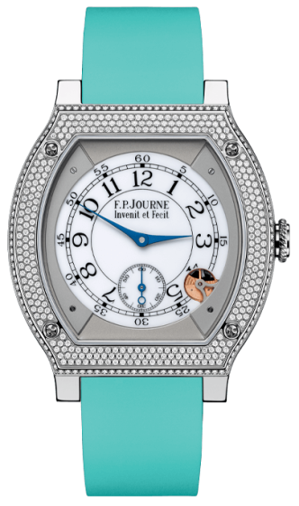 F.P. Journe Elegante 48 mm Titanium Set With Diamonds Turquoise