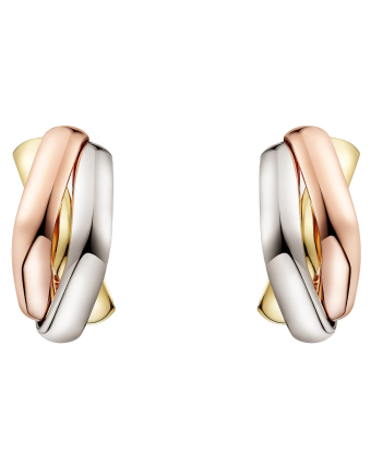 Серьги Cartier Trinity Earrings Cushion-Shaped B8301507