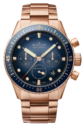 Blancpain Fifty Fathoms Bathyscaphe Chronographe Flyback 43 mm 5200 3640 76S