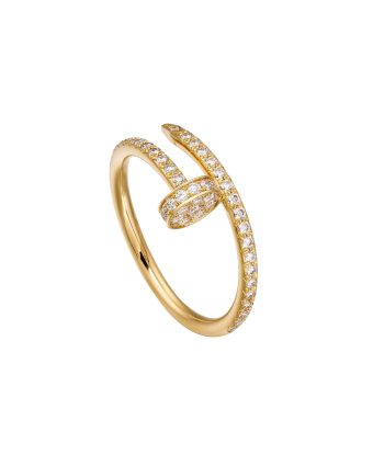 Кольцо Cartier Juste un Clou Half-Paved Ring Small Model B4231500