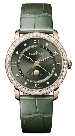 Blancpain Villeret Quantieme Phases de Lune 33.2 mm 6126 2953 55B