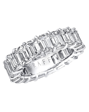 Обручальное кольцо Graff Classic Graff Emerald Cut Diamond Wedding Band RGET115