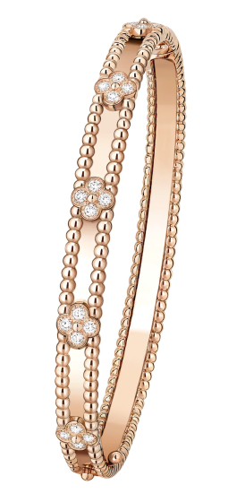 Браслет Van Cleef & Arpels Perlee Sweet Clovers Medium VCARP6X200
