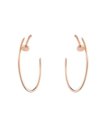 Серьги Cartier Juste un Clou Hoop Earrings Large Model B8301211