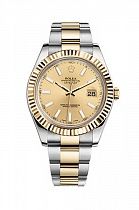 Rolex Datejust II 41mm Steel and Yellow Gold