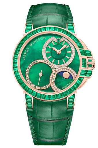 Harry Winston Ocean Date Moon Phase Automatic 36 mm OCEAMP36RR004