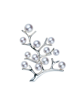 Брошь Mikimoto Kofuku No Ki Brooch PB-767AS