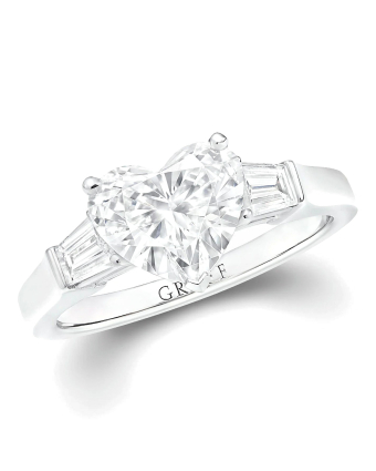 Кольцо для помолвки Graff Promise Heart Shape Diamond Engagement Ring HT01