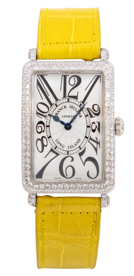 Franck Muller Long Island White Gold Diamonds 952 QZ D