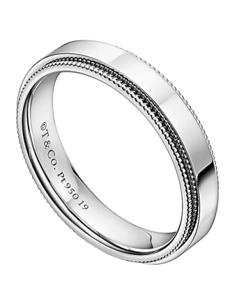 Обручальное кольцо Tiffany Together Milgrain Band Ring 74790410