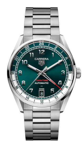 Tag Heuer Carrera Date Twin-Time 41 mm WDA2114.BA0043