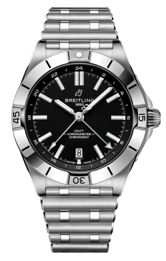 Breitling Chronomat Automatic GMT 40 mm NFL Las Vegas Raiders Edition A32398B91B1A1