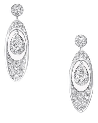 Серьги Graff Tribal Gateway Pear Shape Diamond Earrings RGE1644