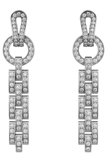 Серьги Cartier Agrafe Paved N8515188