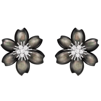 Серьги Van Cleef & Arpels Rose de Noel Small VCARA54600