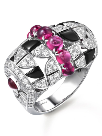 Кольцо Cartier Beautes du Monde Rubellite Paved CRH4390600