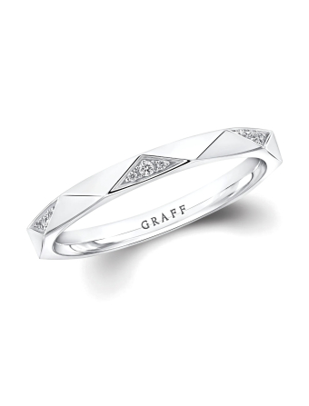 Кольцо Graff Laurence Graff Signature Faceted Diamond Wedding Band RGR993