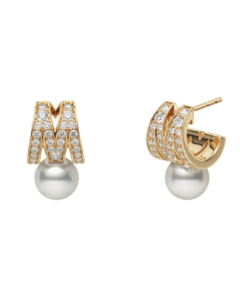 Серьги Mikimoto M Signature Pierced Earrings PYE-1814PK