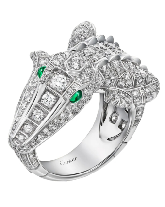 Кольцо Cartier Faune et Flore de Cartier Paved Ring H4411000