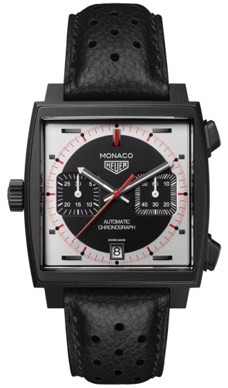 TAG Heuer Monaco Chronograph Stopwatch 39 mm CAW218F.FC6356